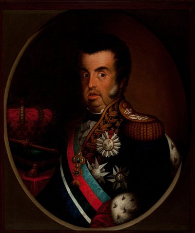 Portrait of Dom João VI (ca. 1820) by Simplicio Rodrigues de Sa